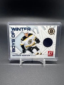 2010-11 Donruss Boys of Winter Threads #80 Nathan Horton Jerseys Materials JSY - Picture 1 of 2