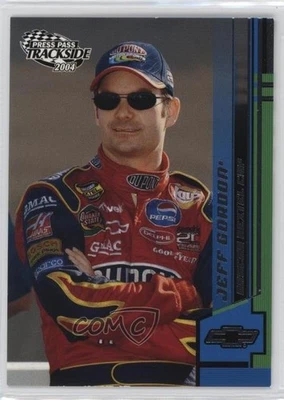 2004 Press Pass Trackside Image Variation Jeff Gordon (Dark Background) #20 HOF - Image 1 of 2