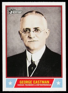 George Eastman 2025 Topps Heritage Notable Americans - Picture 1 of 2