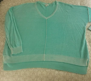 Sundance "Cece" Pullover mit V-Ausschnitt XL in neuwertig - einmal getragen, sehr schöner Zustand! - Bild 1 von 7