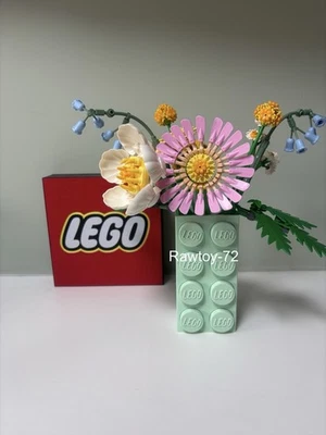 Brick Vase To Display Lego Flowers. 4 Sizes Available In Any Colours! - Image 1 of 4