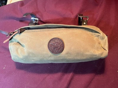 Duluth Pack Candy Bar Cycling Handlebar Bag - Waxed Khaki - Brand New MSRP $90 - Image 1 of 4