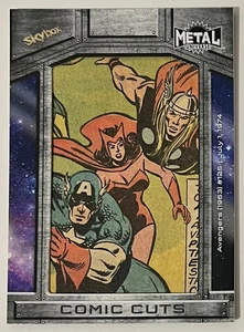 MARVEL COMIC CUT - 2023 - METAL UNIVERSE AVENGERS - CC-AV50 - 14/65 - AV #125 - Picture 1 of 4