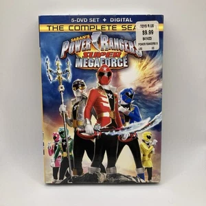 Power Rangers Super Megaforce 5 DVD Set + Digital W/ Slipcover Toys R Us NEW - Imagen 1 de 2