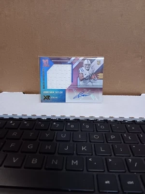 Jonathan Taylor..2020 XL FB."SWATCH AUTO."..RC..#26/75..HTF..EX.+..A BEAUTY - Image 1 of 3