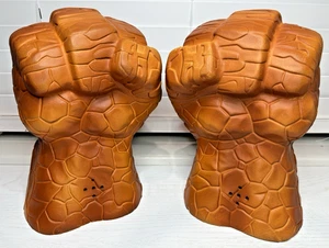 2004 MARVEL FANTASTIC FOUR THE THING FOAM HANDS FISTS TESTED (B) - Picture 1 of 12