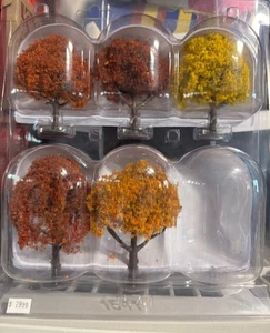 Woodland Classics 3541 Harvest Blaze Trees 3"-5" Scenery for N HO O Scale Model - Picture 1 of 1