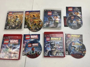 Playstation 3 PS3 Lego Paquete Lote Batman Jurassic World Marvel Indiana Jones - Imagen 1 de 3