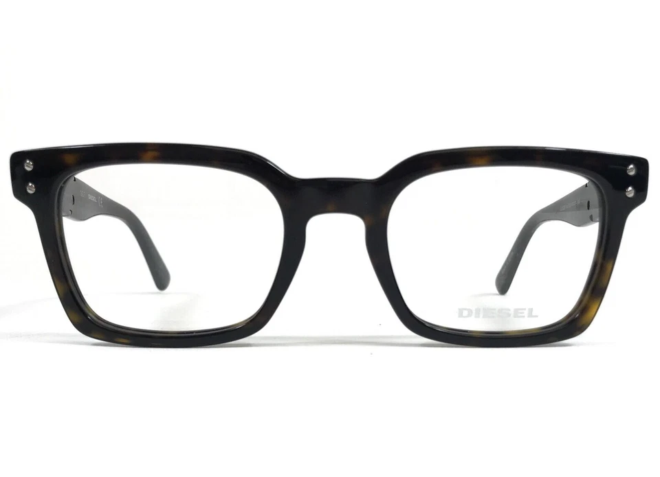 Monturas para gafas Diesel DL5229 col.052 Dark Tortoise Square borde completo 50-21-145 Foto 1 de 4