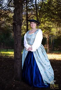 4 Piece Renaissance Gown. bust sizes 50-58 - Picture 1 of 12