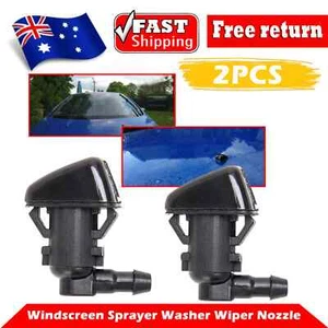 2X Windshield Wiper Jet Spray Nozzle Washer for Ford F250 F350 F550 Super NEW - Picture 1 of 14