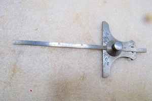 Combination depth & angle gauge by Starrett - Picture 1 of 6