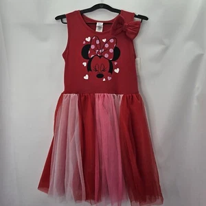 NWT Disney Girl Size XL(14/16) Minnie Mouse Multicolor Dress - Picture 1 of 7