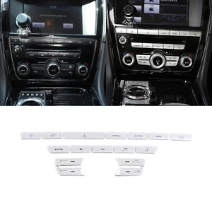 For Jaguar XJ 2013-15 Central Control Air Conditioning Button Decorative Sticker - Picture 1 of 9
