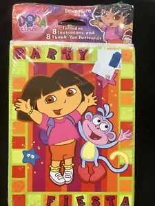Dora The Explorer Fiesta Party Invitations New Old Stock @3 - Picture 1 of 2