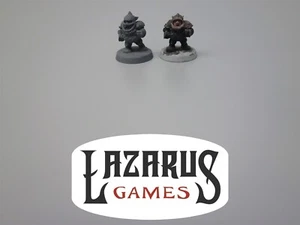 Warhammer Fantasy Battle & AoS: Blood Bowl - 2 Dwarf Team Linemen (oop metal) - Picture 1 of 4