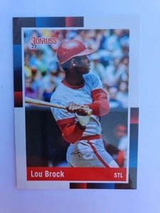 2022 Panini Donruss - Retro 1988 Lou Brock #277 - Picture 1 of 2