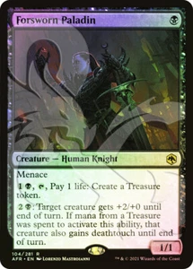 MTG FOIL Forsworn Paladin Ampersand - Promoción: General #104 - Imagen 1 de 1
