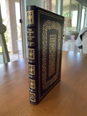 Franklin Library The Bridge of San Luis Rey EXCELLENT Thornton Wilder Leather - Image 1 of 4