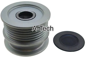 NEW  6-GROOVE  CLUTCH PULLEY W/CAP FOR Ford Truck Explorer L4 2.0L ALTERNATOR - Picture 1 of 3