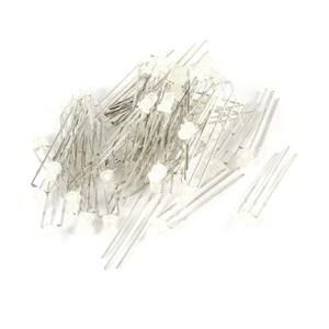 50 Pcs 3mm Common Anode 3Pin Rojo Verde Luz emitir diodo LED tamaño bombilla - Imagen 1 de 1