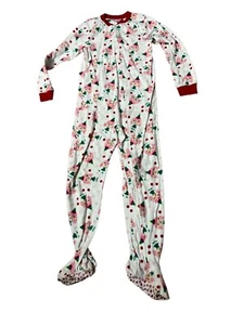 Jumping Beans Christmas Elves Pajama Footie Size 10 - Picture 1 of 5