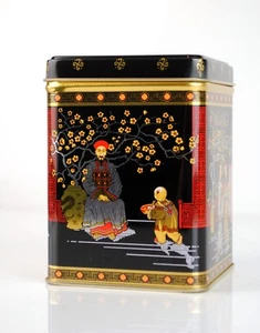 Tea Caddy for Loose Leaf Tea - Container - Rooibos Assam Ceylon Puerh Darjeeling - Picture 1 of 10