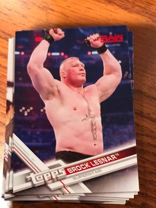 2017 Topps WWE Base cards(pick from menu) Cena Rock Undertaker Buy 2 Get 3 Free