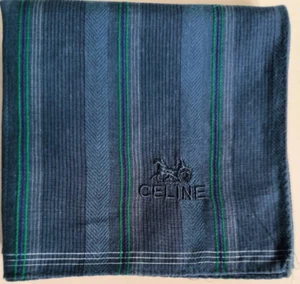 HANDKERCHIEF VINTAGE CLASSIC PATTERNED COTTON 18" MEN POCKET SQUARE - Picture 1 of 2