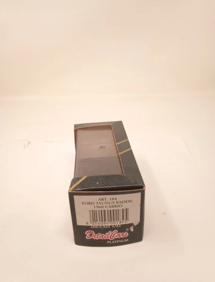 Empty Box 1:43 Scatola Vuota Originale a Scelta Vari Modelli Marca Detail Cars - Immagine 1 di 1