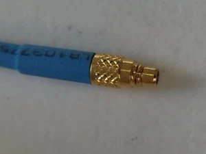 (2 piezas) Conjunto de cable coaxial de cable de conexión macho MMCX RG316 20 cm - Imagen 1 de 6