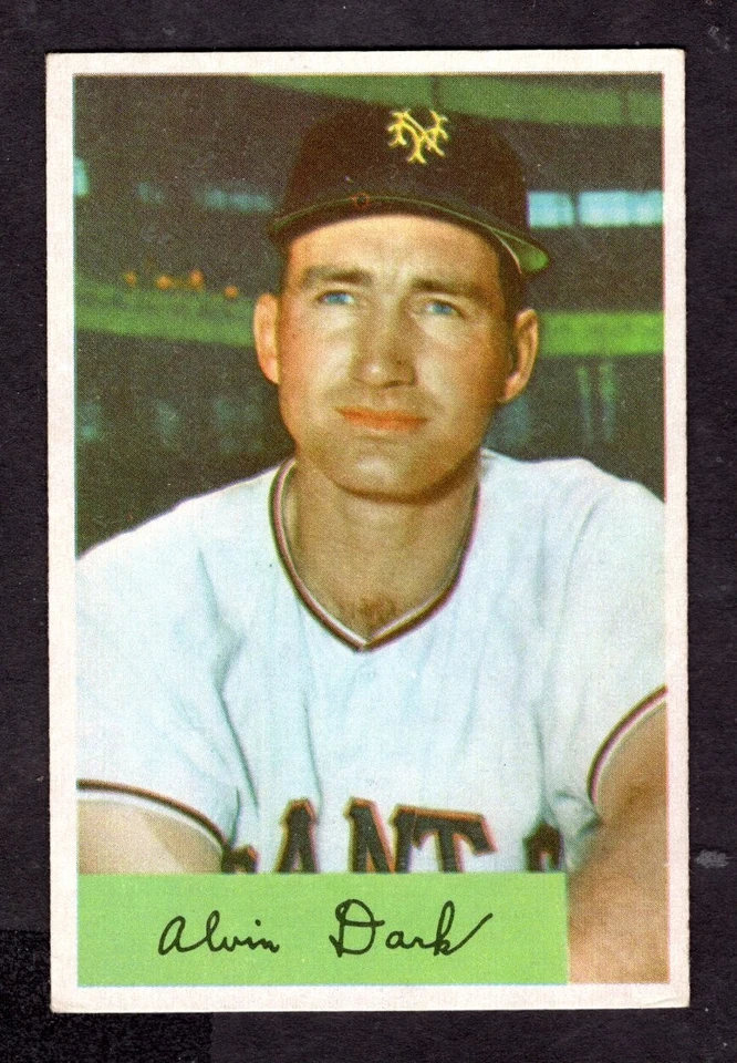 1954 BOWMAN AL DARK CARD NO:41 NEAR MINT CONDITION - Image 1 of 1