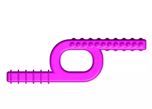 Grip Stixx Chewable Hand Fidget-Grape Flavored - Picture 1 of 1