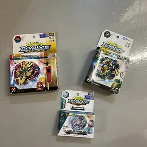 TAKARA TOMY Beyblade Top Metal Fusion Set B-48 Starter B-59 Starter B-89 Booster - Picture 1 of 5