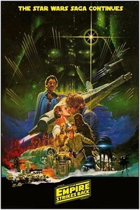Empire Strikes Back - Star Wars Poster - alternative Version - Bild 1 von 6