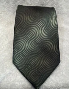 Stratford Essentials Herrenkrawatte grün gemustert Designer neu ohne Etikett - Bild 1 von 3