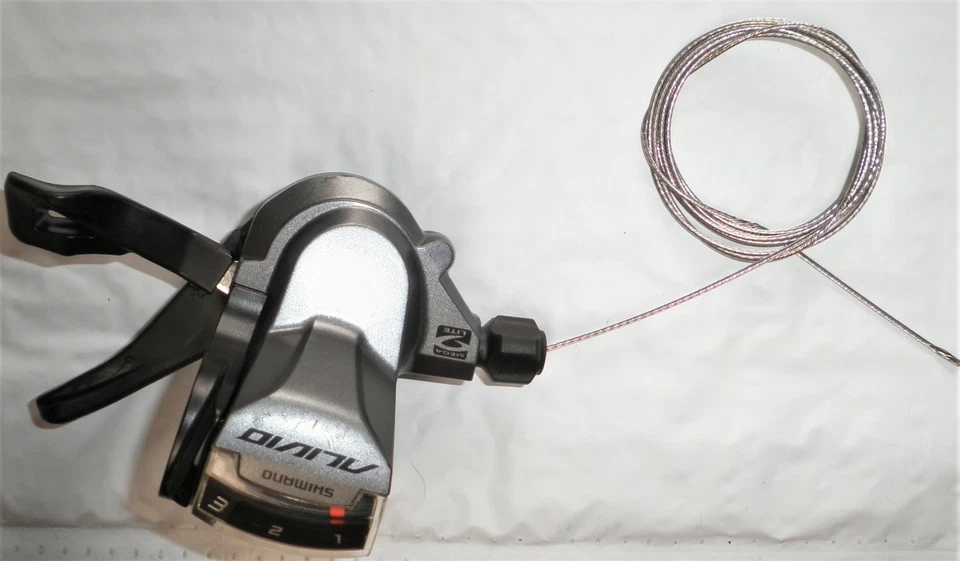 SHIMANO ALTUS M4000 SHIFTER 3-SPEED BICYCLE BIKE PARTS 13-51 - Image 1 of 4