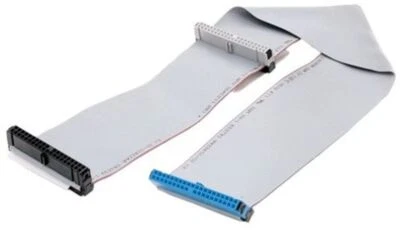 IDE ATA/133 80 Wire 40pin 40P Connector Hard Drive Drive Ribbon Cable Lead GRAY - image 1 of 2