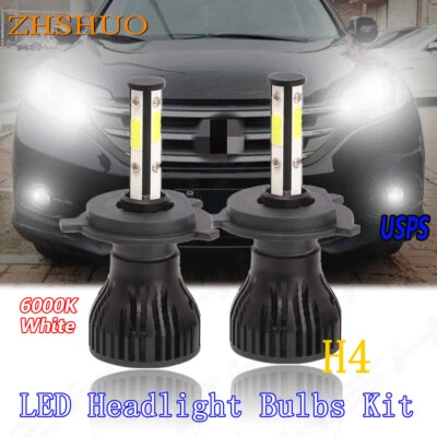 2X Kit de faros LED para Scion xD 2008-2014 H4/9003 bombillas blancas haz alto/bajo Foto 1 de 4
