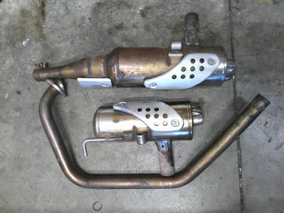 2002-2003 BMW F650GS complete full factory exhaust - Image 1 of 4