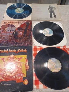 3 OZZY OSBOURNE LP's Black Sabbath Vintage - Foto 1 di 14