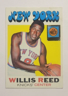 1971-72 Topps #30 Willis Reed (HOF) - New York Knicks - Image 1 of 2