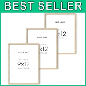 Beige 9x12 Wood Frame Set - Lightweight Display - Picture 1 of 8