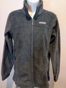 Giacca pile Columbia Steens Mnt donna grande L grigia full zip nuova con etichette ~ tasche zip - Foto 1 di 15