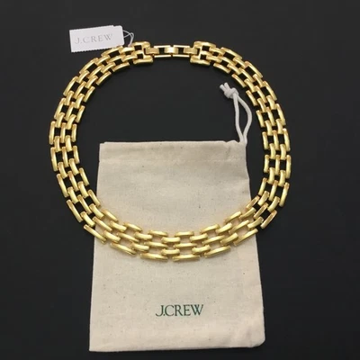 Collar de cadena con bolsa J.Crew para mujer nuevo con etiquetas Foto 1 de 4