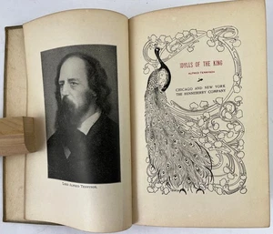 Idylls Of The King Tennyson Published by Henneberry Co. Chicago Circa 1900 - Picture 1 of 10