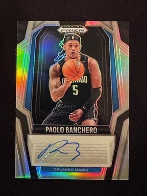 2024-25 Panini Prizm Negro Plata Sensacional Firmas Auto ELIGE TU JUGADOR Foto 1 de 2