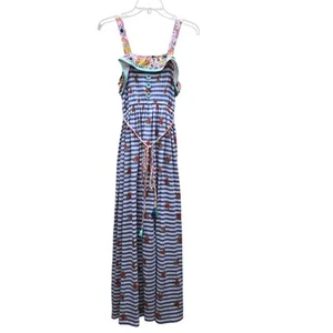 Matilda Jane Endless Summer Girls Floral Ruffle Maxi Dress Multicolor Size 16 - Picture 1 of 6