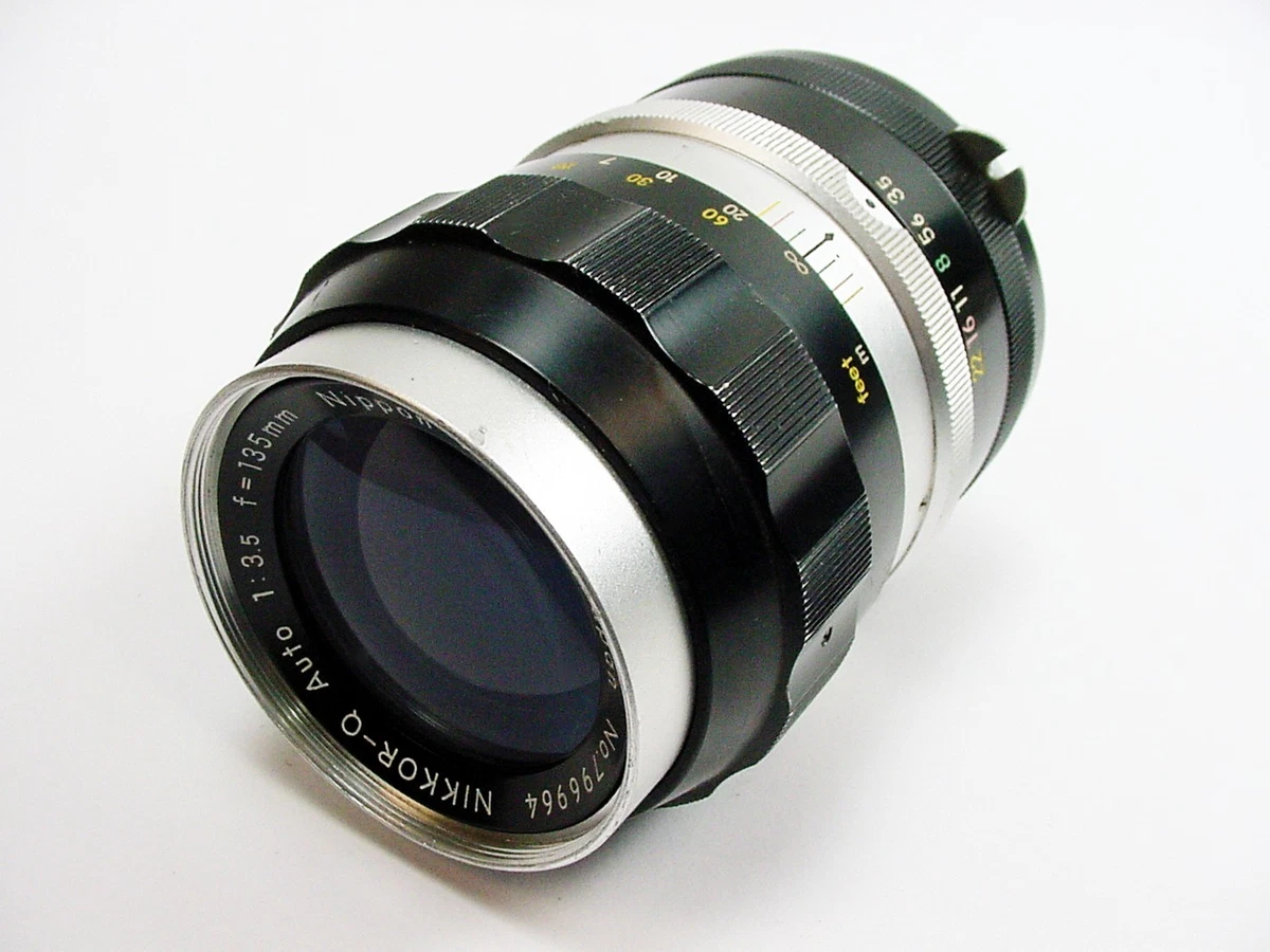 Nikon NIKKOR f/3.5 Camera Lenses 135mm Focal for sale - eBay