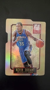 2013-14 KEVIN DURANT ELITE STATUS GOLD DIE-CUT SP PARALLEL #7/24! PANINI #65! - Picture 1 of 8